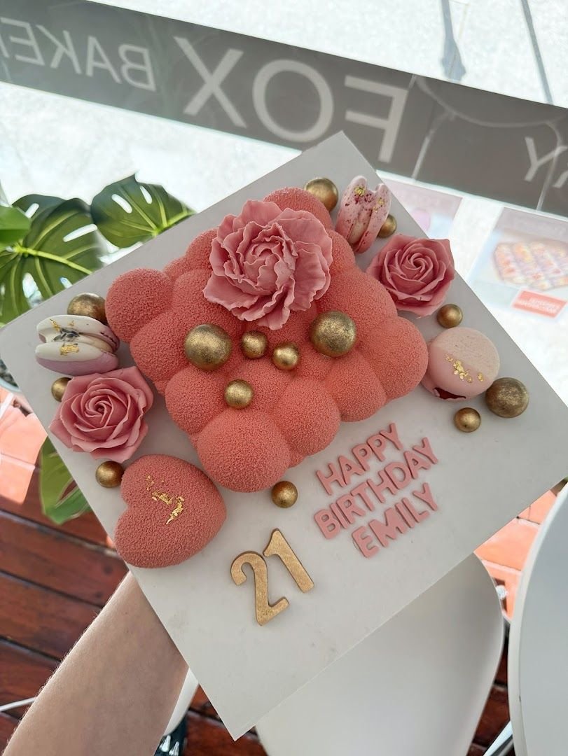 Celebration cakes at Fox Bakery