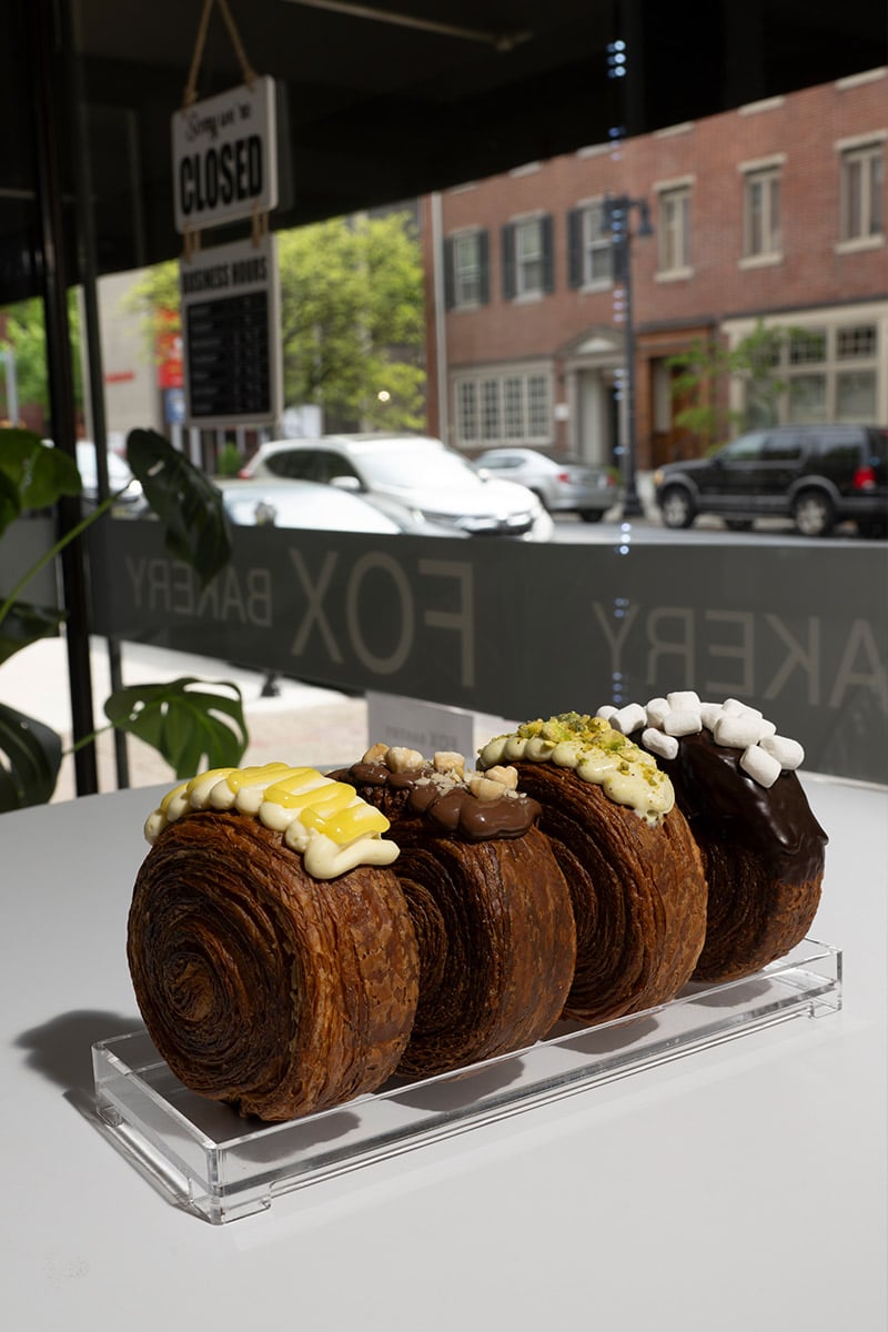 Supreme croissant rolls at Fox Bakery