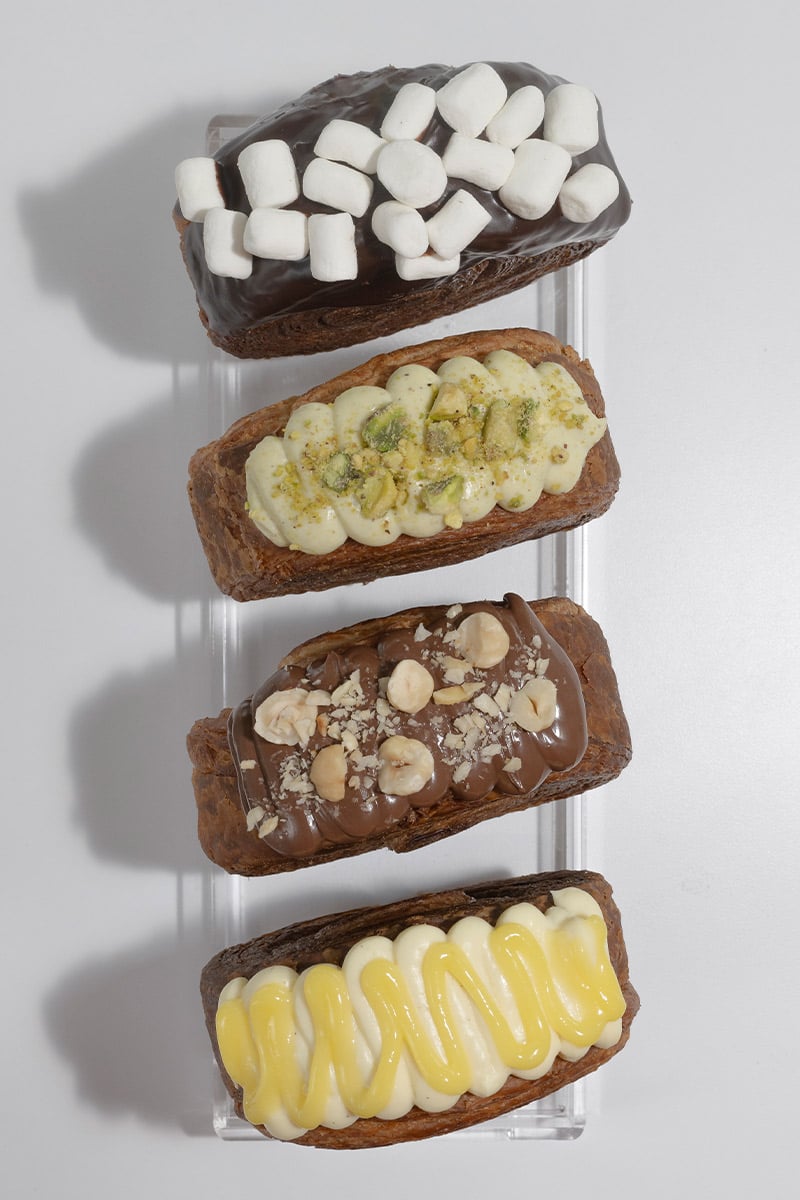 Pastry assortments at Fox Bakery